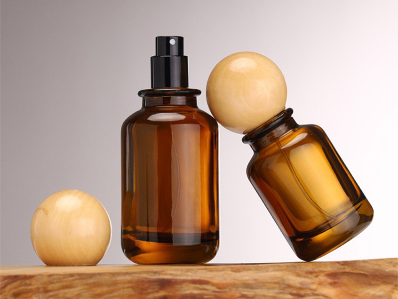 Bayonet glass perfume dispenser