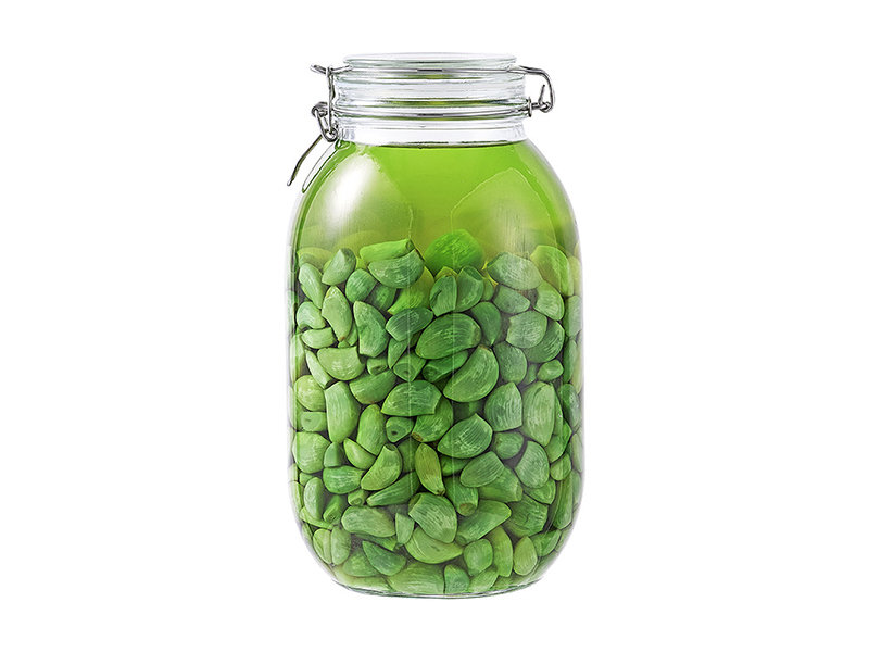 200ml Press-lock glass jar