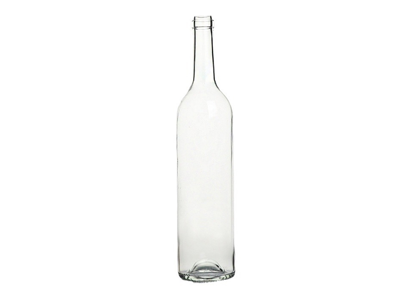 750ml/25oz empty glass wine bottle