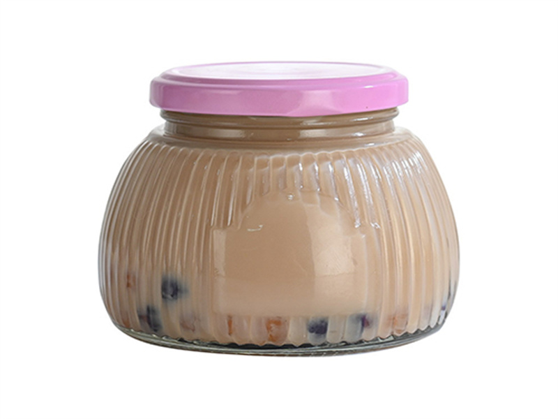 Flower jelly fish in a high-sealing glass bottle