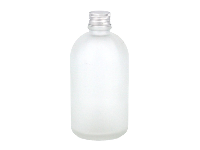 Wholesale frosted transparent glass bottles for juice