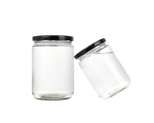 4oz 6oz 8oz Wide Mouth Round Honey Glass Bottle