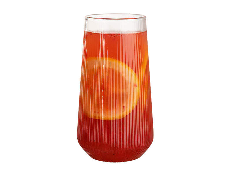 Creative Glass Straw Cup 400ml
