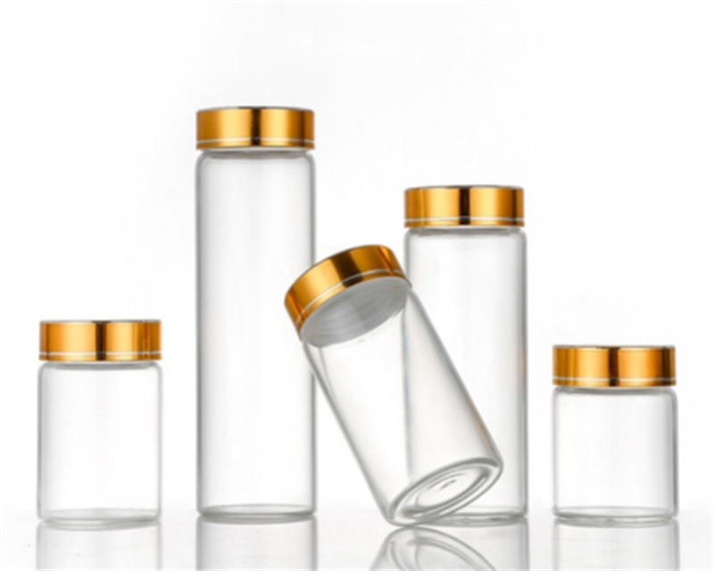 150ml Travel Size Medicine Round Glass Bottle
