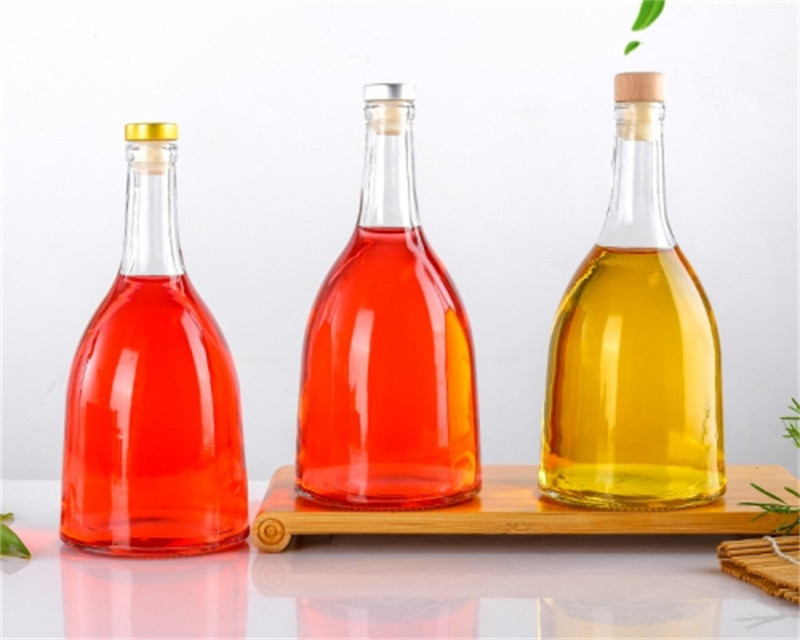 375ml Juice Glass Bottles With Polymer Lids