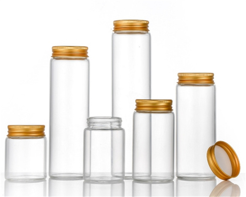 50ml 100ml Round Clear Medicine Bottles