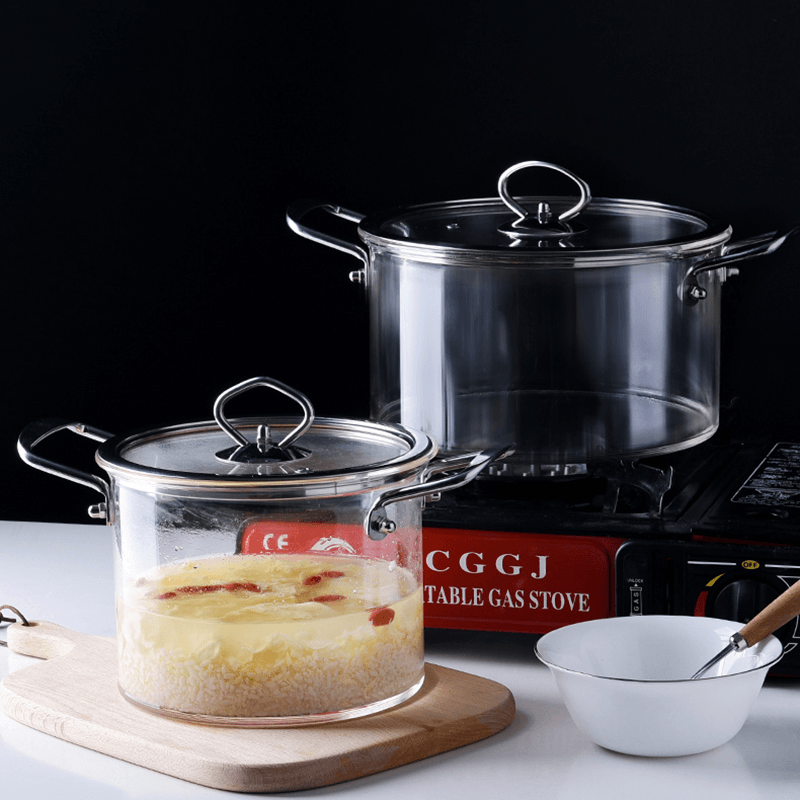 12 5L Food-grade Heat Resistant Glass Pot