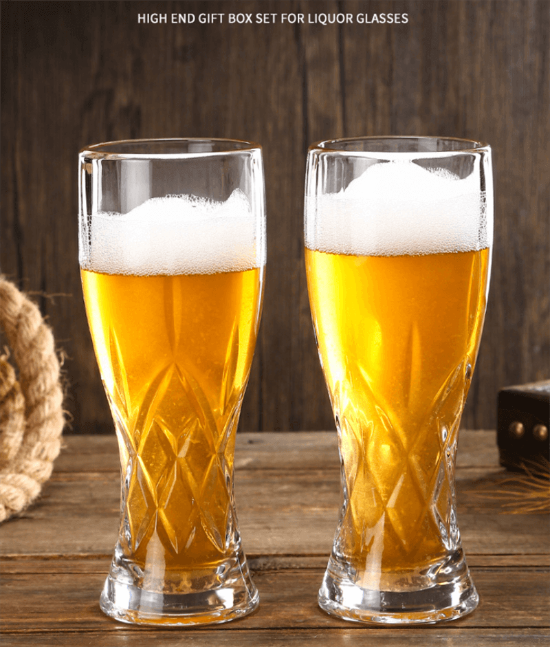 Customizable 330ml Large Capacity Glass Drinkware