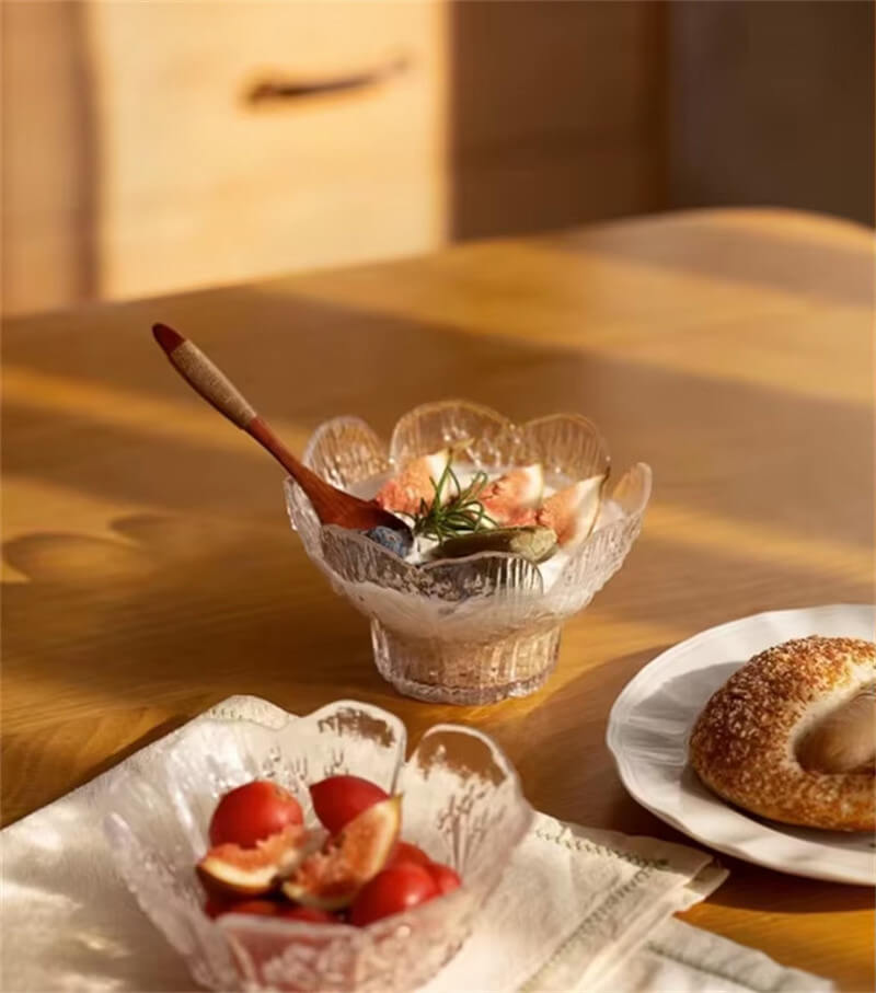 210ml Medieval Crystal Glass Dessert Bowl