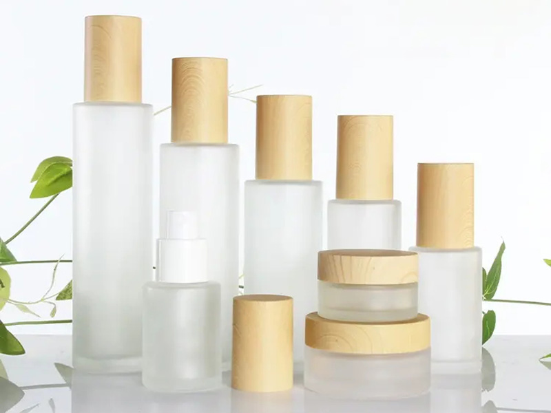 120ml Cosmetic Bottles Set  Crystalline High-transparency Glass