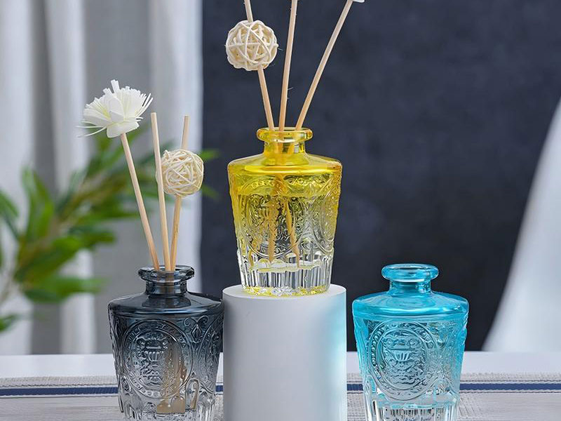 130ml Empty Reed Diffuser Bottles Various Colors Gradation