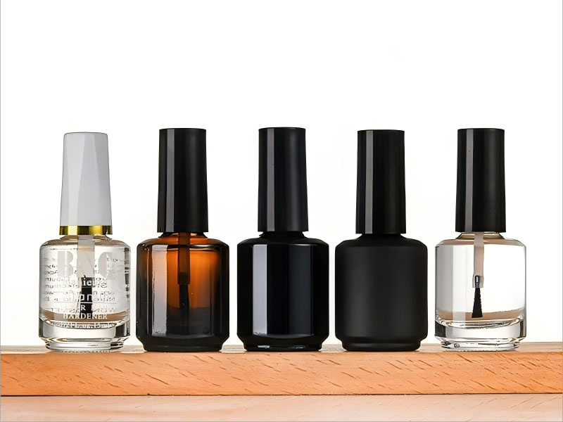 15ML Cone Glass Round Light-proof Nail Polish Bottles