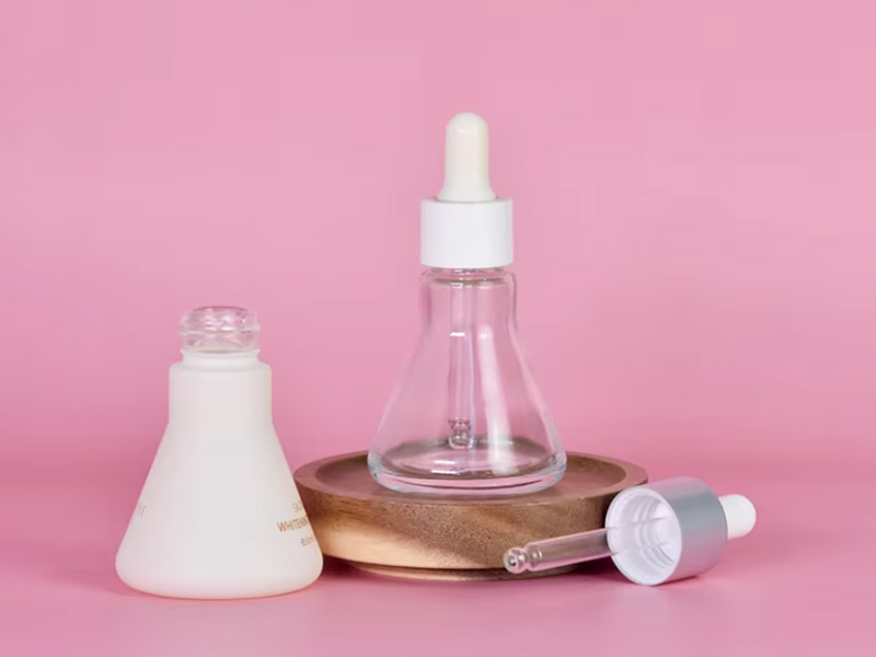 30ml Frosted Amber Glass Dropper Bottle with Pipette