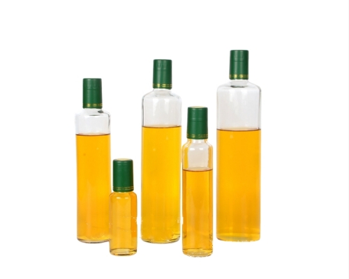 750ml Stainless Steel Round Olive Oil Bottle Customizable Logo
