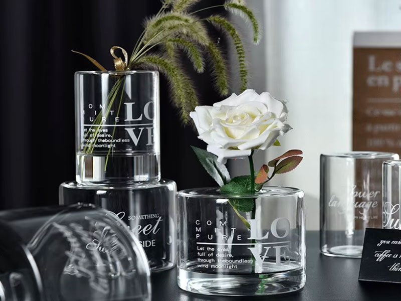 490ml 680ml High Borosilicate Glass Flower Diffuser Bottle
