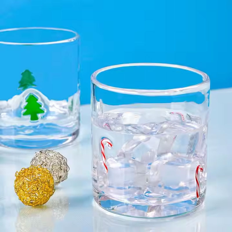 2L Creative Drinking Patch Water Glass Drink Cups Mug Set