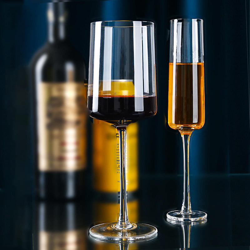 400ml Premium Lead-free Glass Goblet Wine Glasses for Wedding