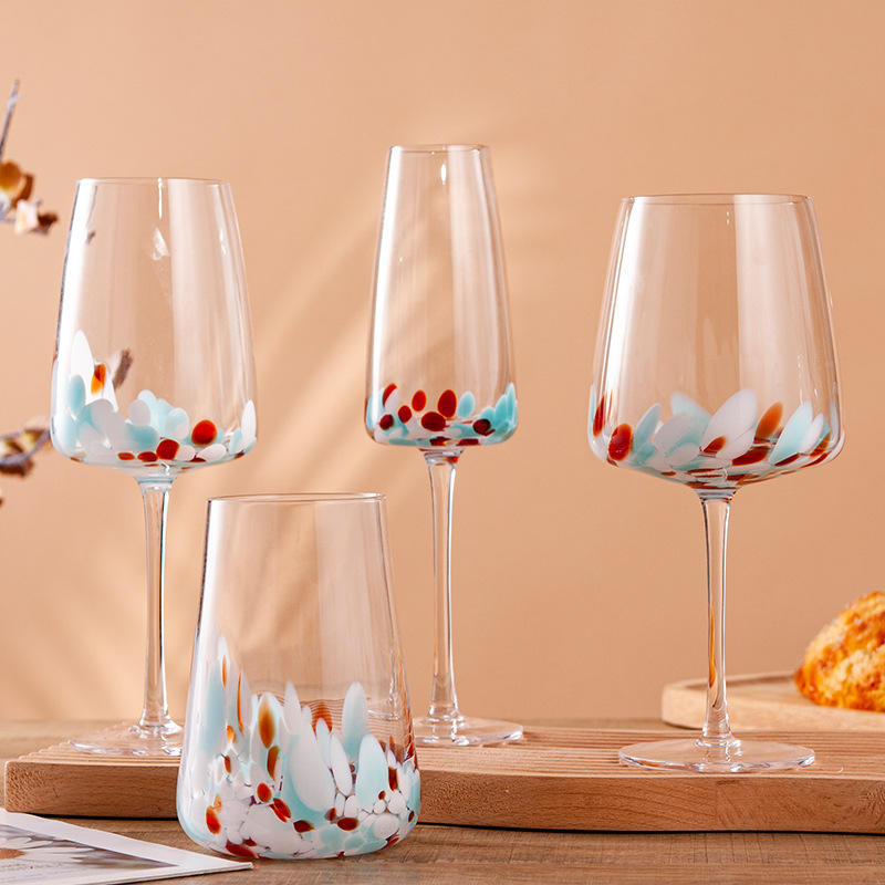 500ml Luxury Large Capacity Glass Bordeaux Wine Glass Sets