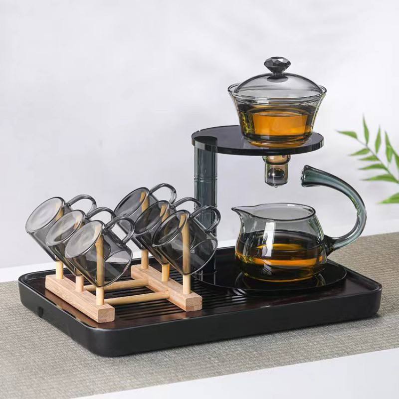 Multi-function Heat Resistant Semi-automatic Magnetic Tea